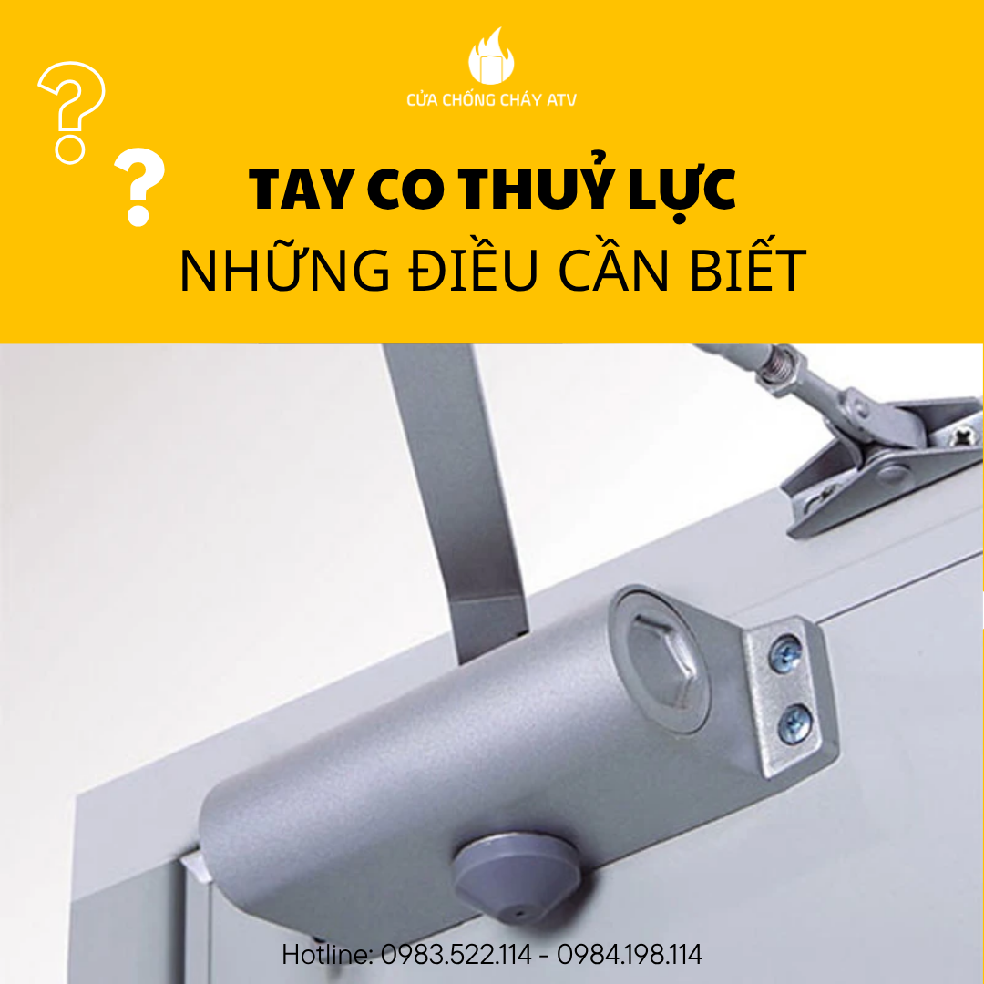 Tay co thủy lực và những điều cần biết